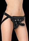 Imbragatura con dildo strap on Adjustable 5'' Strap-on Set - Black