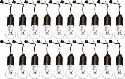 SCHAUM UND PHILIPS 20x LED Baufassung E27 Renovierfassung Lampenfassung Deckenleuchte Beleuchtung