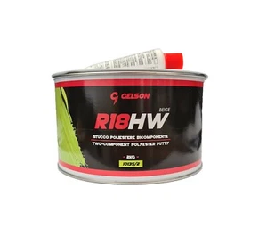 GELSON R18 HW BEIGE STUCK POLYESTER SPACHTEL MIT HÄRTER 2 kg - Bild 1 von 3