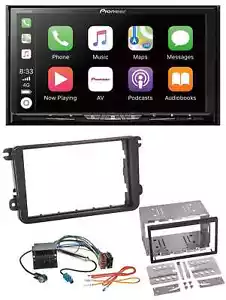 Pioneer 2DIN MP3 USB DAB DVD Bluetooth Autoradio für Seat Alhambra Leon Toledo - Bild 1 von 8