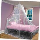 Bed Canopy with Glow in The Dark Unicorns, Stars and Rainbows for Girls, Kids 