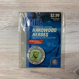 NEW SEALED 2005 NBA Hardwood Heroes Lebron James Medallion Collection Cavaliers - Picture 1 of 4