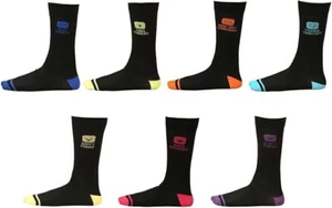 Chaussettes homme 7 paires jours de la semaine décontractées coton riche chaussette semaine UK taille 6-11 - Photo 1 sur 5