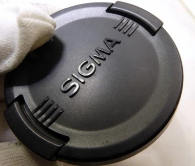 Sigma 55mm Front Lens Cap APO Snap on type all Black  - Image 1 of 4