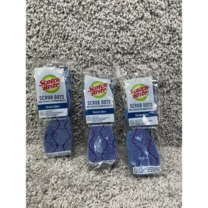 Scotch Brite Scrub Dots kratzfeste Geschirrwand Nachfüllpackungen 3er Pack Konvolut Set - Bild 1 von 10