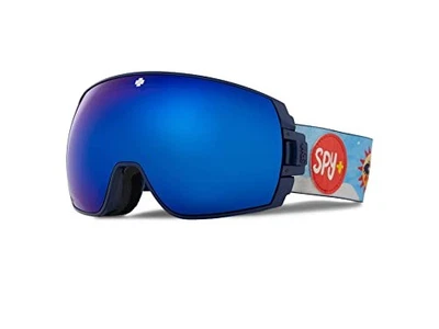 SPY+ Spy Optic Legacy SE So Lazo Happy Rose Dark Blue Spectra Mirror Snow Goggles
