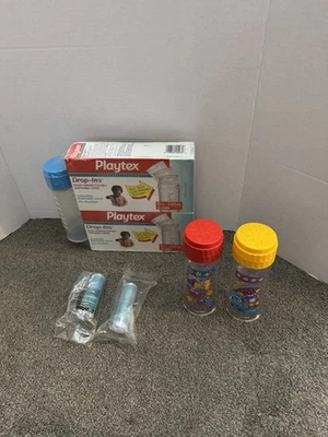 Vintage New Playtex Nurser Drop In Bottles Liners And Extra Bottles - Image 1 of 4