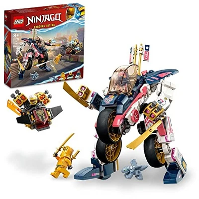 LEGO Ninjago 71792 Sola's Mecha Bicicleta Corredor Juguete Bloques Presente Ninja Zanahoria Niños Foto 1 de 4