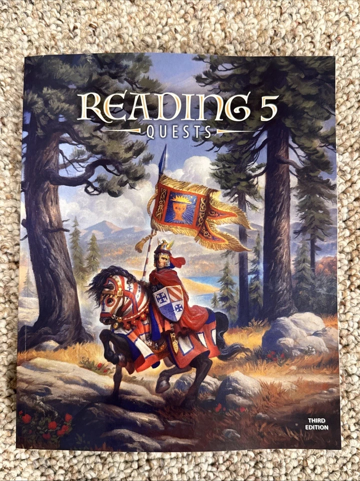 BJU Press BJUP Reading 5 student text (Third 3rd ed)  5th grade ($75 value) NEW! - Image 1 of 1