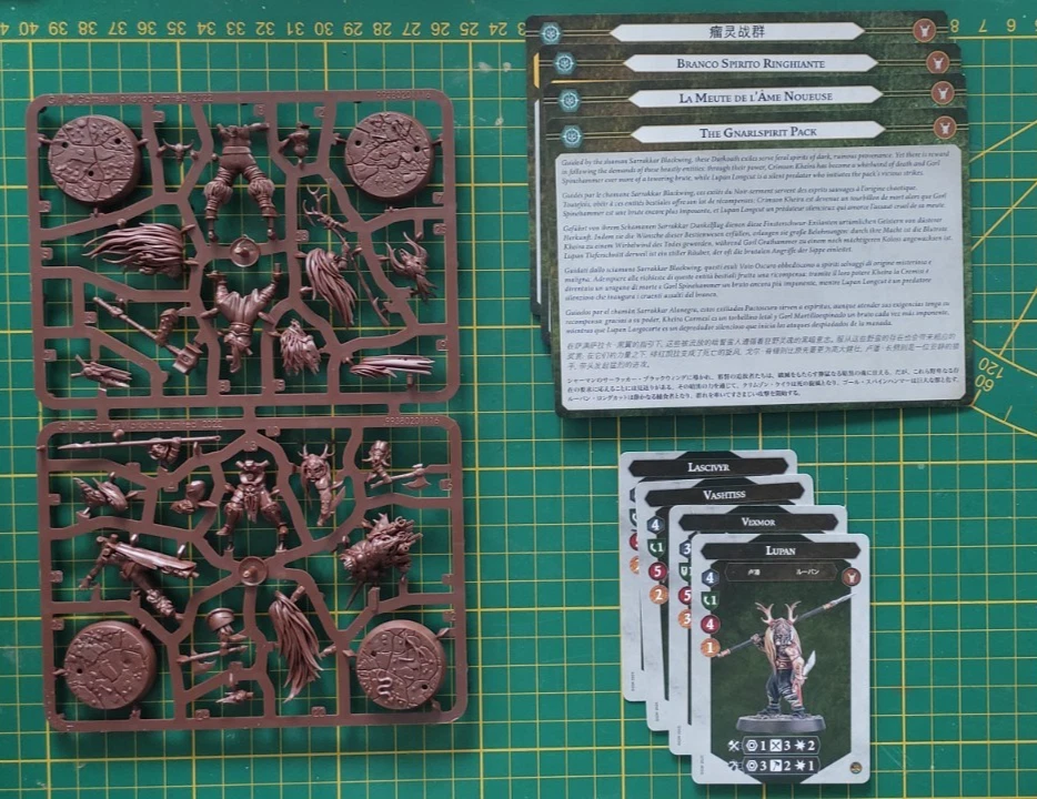 Warhammer  underworld / AOS :  gnarlspirit pack / meute de l'âme noueuse - Immagine 1 di 1