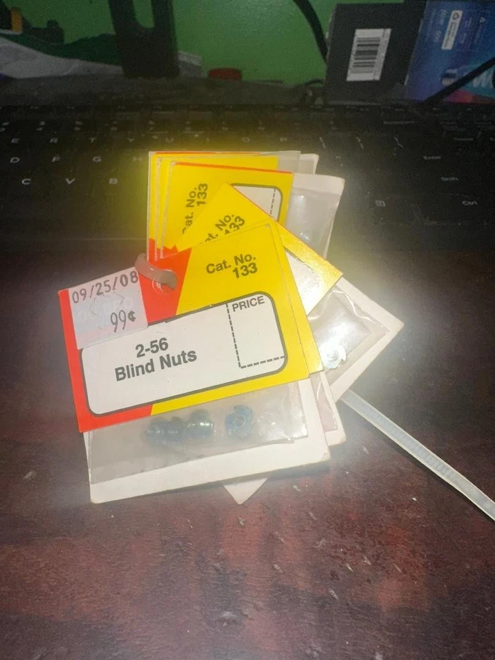 Lot of 6 packages DuBro 2-56 Blind Nuts (4) [DUB133] - Image 1 of 1