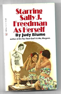 Starring Sally J. Freedman as Herself by Judy Blume Vintage 1978 Paperback - Picture 1 of 1