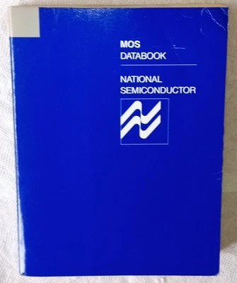 MOS Databook 1980 National Semiconductor Data Sheets Application Notes NOS VTG - Image 1 of 4