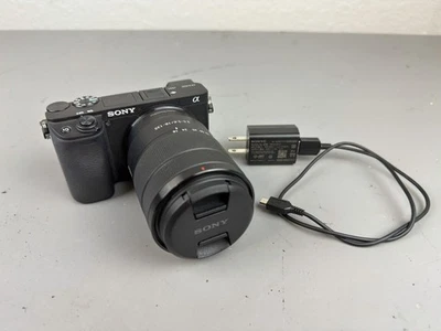 Sony Alpha A6400 24.2MP Digital Camera with 18-135mm Zoom Lens - Image 1 of 4