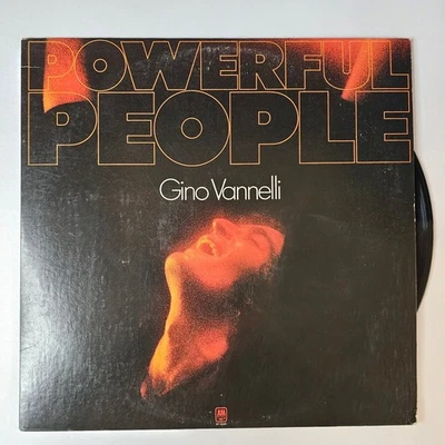 Gino Vannelli - Powerful People 12" Record 1974 A&M Jazz Rock 33 RPM - Image 1 of 2