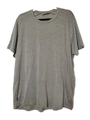 Camisa rompehielos para hombre XL Cool-lite mezcla de lana capa base manga corta exterior Foto 1 de 4