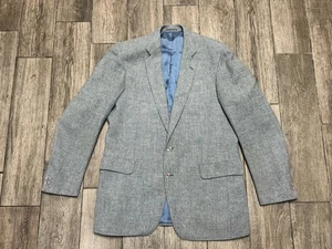 Blazer Donegal Mist para Hombres 42 Tejido a Mano Tweed Cachemira Niño Mohair Mezcla de Lana Magee - Imagen 1 de 9