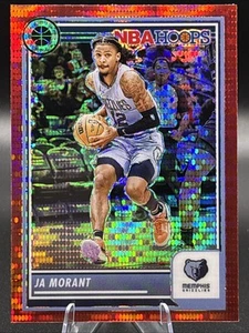 2023-24 Panini Premium Stock #102 Ja Morant Red Pulsar - Imagen 1 de 2