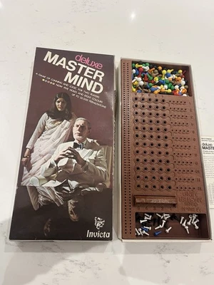 Mastermind Deluxe Boardgame Vintage 1972 Edition Strategy 2 Player - Image 1 of 4