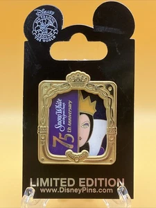 Disney 2012 Cast Exclusive PIN Snow White / Queen 75th Anniversary LE 1000 - Picture 1 of 5