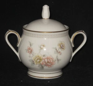 Noritake Elfenbein Cervantes Zuckerdose mit Deckel 7261 - Bild 1 von 2