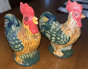 Hahn Salz und Pfefferstreuer Bauernhaus Landhaus - Bild 1 von 5