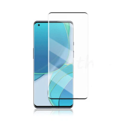 Full Cover Tempered Glass Screen Protector Film Guard For OnePlus 9 8 7T 7 Pro - Image 1 of 4