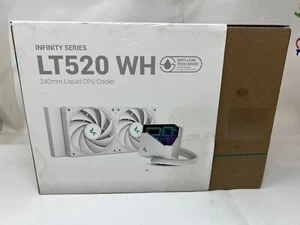 Deepcool Infinity Series LS520 WH 240mm Liquid CPU Cooler - Picture 1 of 4