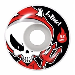 BLIND Devil Reaper Ruota 53mm - Nero Skateboard 4p - Foto 1 di 1