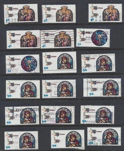 Canada Stamps: 1997: Christmas- Madonna and Child: Scott 1669/71; used - Picture 1 of 13