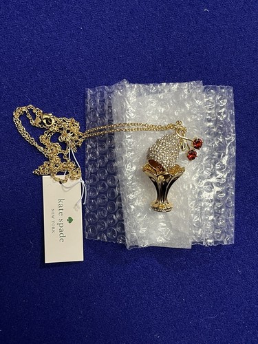 NWT Kate Spade New York Ice Cream Sundae Pendant Necklace
