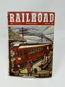 Vintage Railroad Magazine June 1953 trains railway - See Pics - Picture 1 of 3