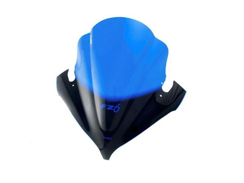 Pantalla de carreras Puig azul Yamaha FZ6 Fazer 2004-2008 Foto 1 de 2