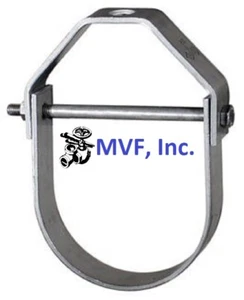 Anvil Figure 260 Adjustable Clevis Hanger 6" Pipe Hot Dip Galvanized 260HD6 - Picture 1 of 6