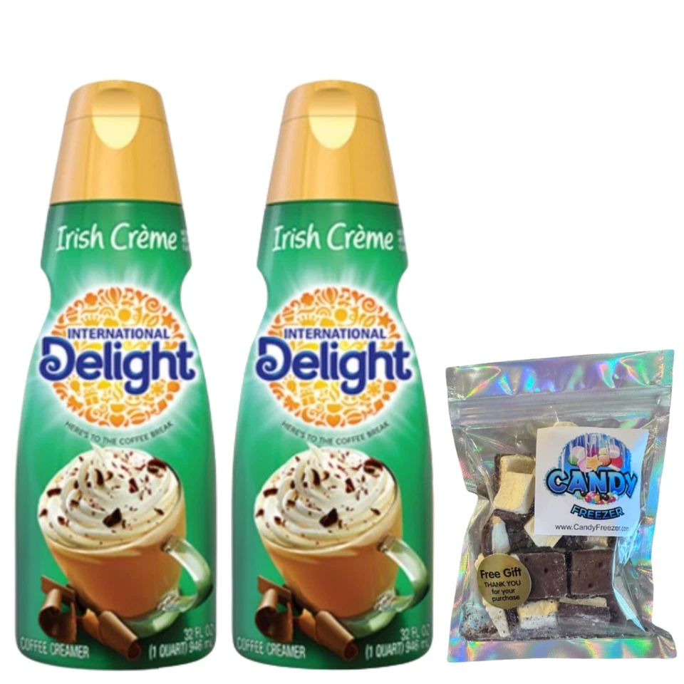 Crema de café líquida International Delight Irish Creme 32 oz. 2 paquetes Foto 1 de 1