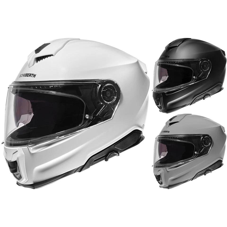 Schuberth Motorrad Helm S3 Solid - Integralhelm Sport Touring inkl. Pinlock® - Bild 1 von 1