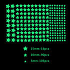 3d Bubble Luminous Stars Moon Dots Wall Sticker Home Decoration In The Dark _gu