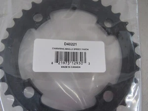 Race Face Single Speed Chainring 104 BCD x 34 Tooth 4 Bolt Made in Canada - Picture 1 of 2