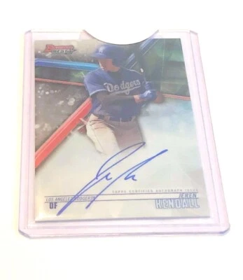 2018 Bowman's Best JEREN KENDALL RC AUTO CARD  - Image 1 of 2