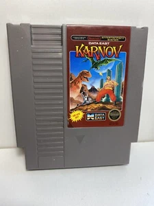 KARNOV -- NES Nintendo Original Classic Authentic Game TESTED GUARANTEED - Picture 1 of 2
