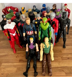 Marvel Action Figures Titan Hero Series Avengers Hasbro Collection 12" - Picture 1 of 343