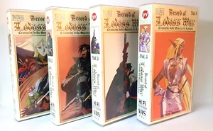 Record Of Lodoss War Vol 1-2-3-4 - Yamato Video - Kassette VHS - Imagen 1 de 7
