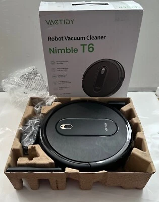 Vactidy Nimble T6 Saugroboter mit 2800Pa Saugkraft, bis zu 120min Laufzeit Neu - Bild 1 von 4
