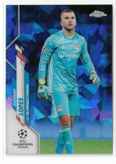 Anthony Lopes 2019-20 Topps Chrome Sapphire Edition Champions Refractor - Image 1 of 1