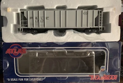 ATLAS O 3-RAIL PITTSBURGH & LAKE ERIE (NEW YORK CENTRAL) 3 BAY PS-2 HOPPER CAR! - Image 1 of 3