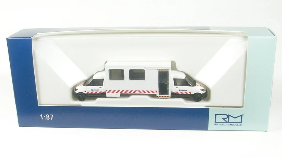 Mühlhäuser Mpve Personentransportfahrzeug (Bianco) 1:87 Rietze - Immagine 1 di 1