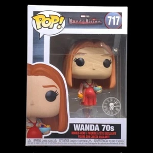 Funko Pop + Protector! Marvel #717 WandaVision - Wanda 70er *Neuwertig* - Bild 1 von 12