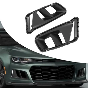 Left & Right Fog Light Cover for 2019-2023 Chevrolet Camaro Modified New - Picture 1 of 22