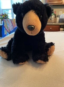 WILD REPUBLIC Black Bear Plush Stuffed Animal Toy 12” 2015 - Picture 1 of 4