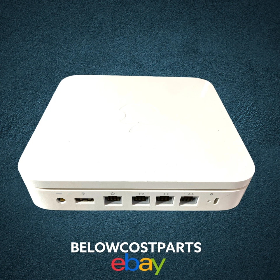 Apple Airport Extreme A1301 White Base Station Wireless Router With Adapter - Image 1 of 4